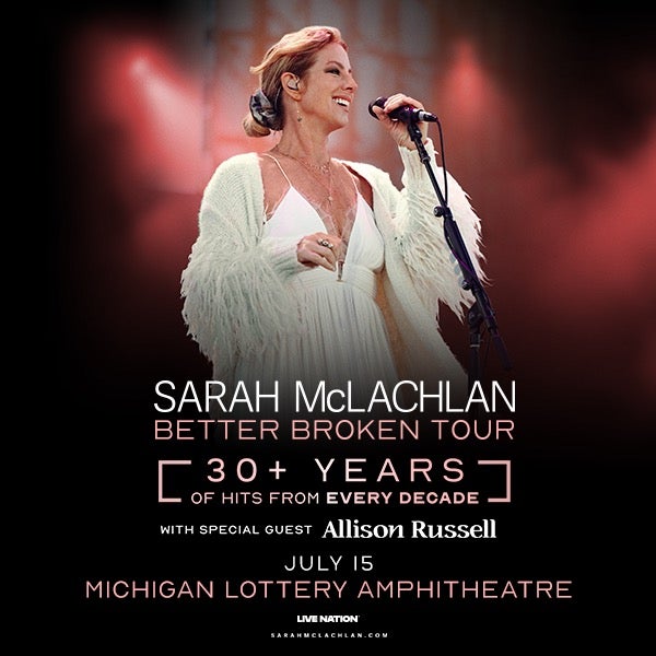 More Info for Sarah McLachlan
