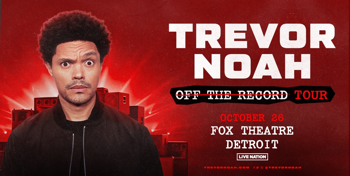 trevor noah off the record tour length of show