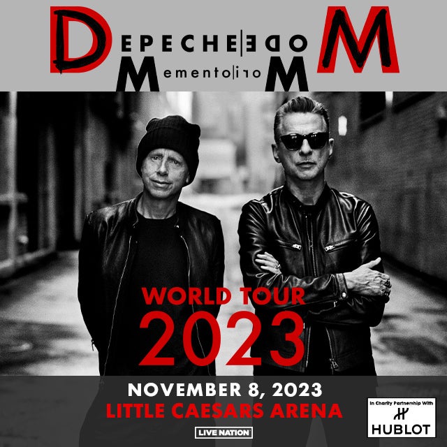 More Info for  Depeche Mode Bring “Memento Mori World Tour” To  Little Caesars Arena November 8, 2023