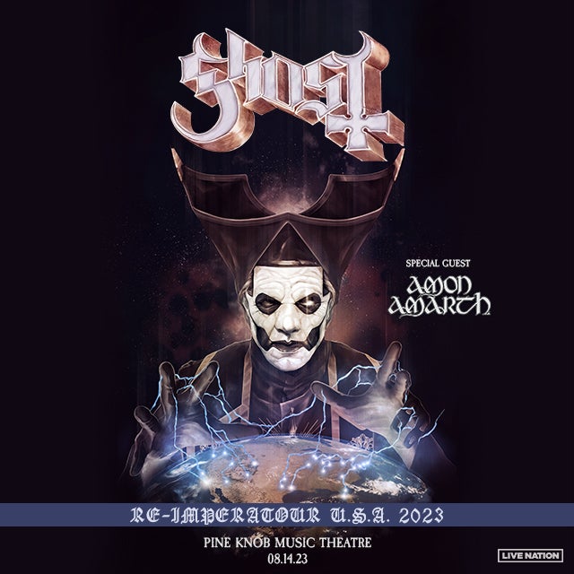 More Info for Ghost Brings Re-Imperatour U.S.A. 2023 Tour  To Pine Knob Music Theatre August 14