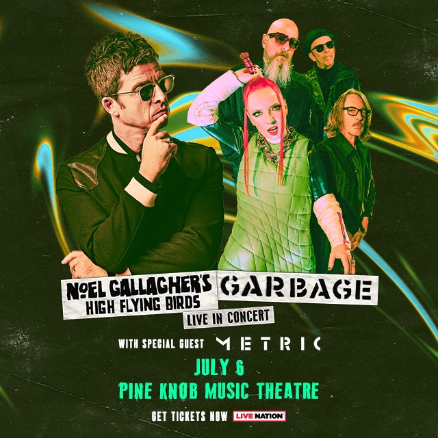 noel gallagher tour garbage