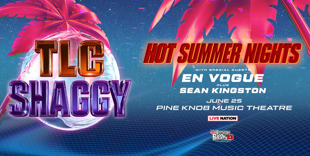 105.1 The Bounce Birthday Bash - TLC & Shaggy: Hot Summer Nights Tour