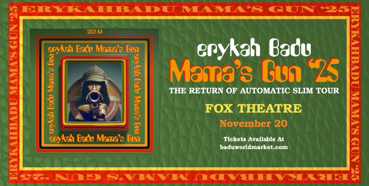 More Info for Erykah Badu