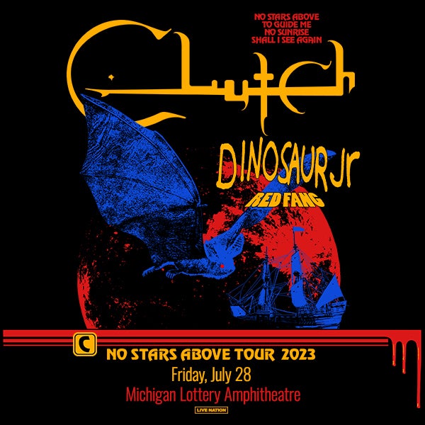 More Info for Clutch To Play Michigan Lottery Amphitheatre Friday, July 28