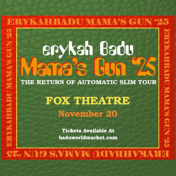 More Info for Erykah Badu