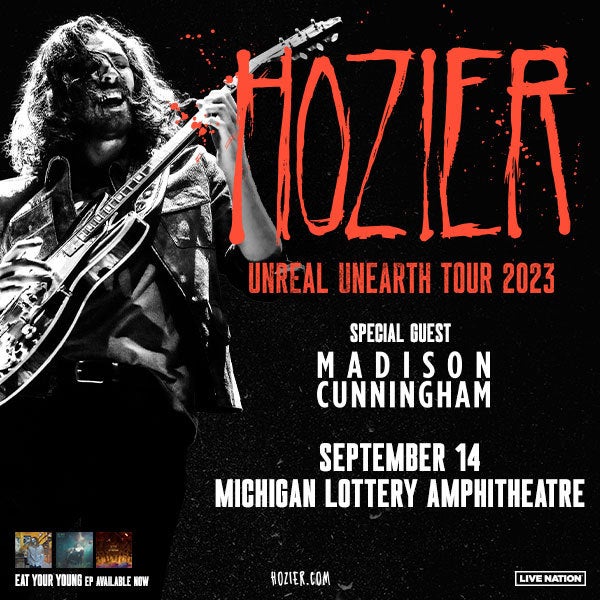 More Info for Hozier Announces North American Headline Tour Slated For Michigan Lottery Amphitheatre September 14