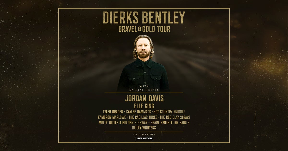 dierks bentley tour openers