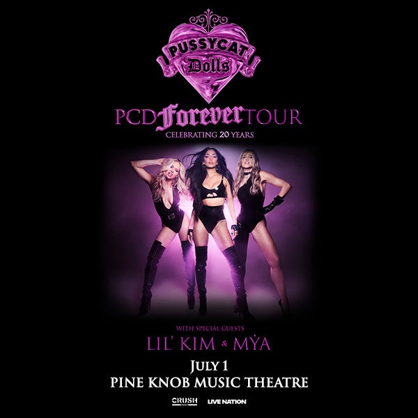 More Info for The Pussycat Dolls Return For Massive Global Tour -- PCD Forever -- Celebrating 20th Anniversary Of Debut Record 'PCD' To Include Stop At Pine Knob Music Theatre July 1
