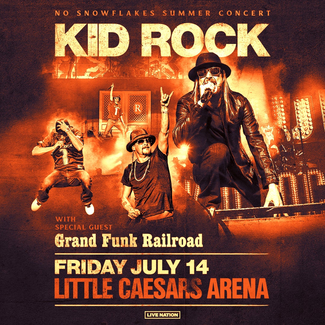 More Info for Kid Rock Announces Performance At Little Caesars Arena On Friday, July 14