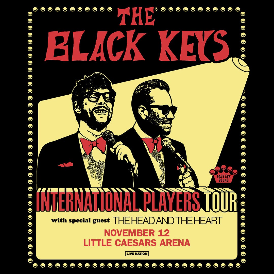 More Info for The Black Keys Announce 2024 “International Players Tour”  At Little Caesars Arena November 12