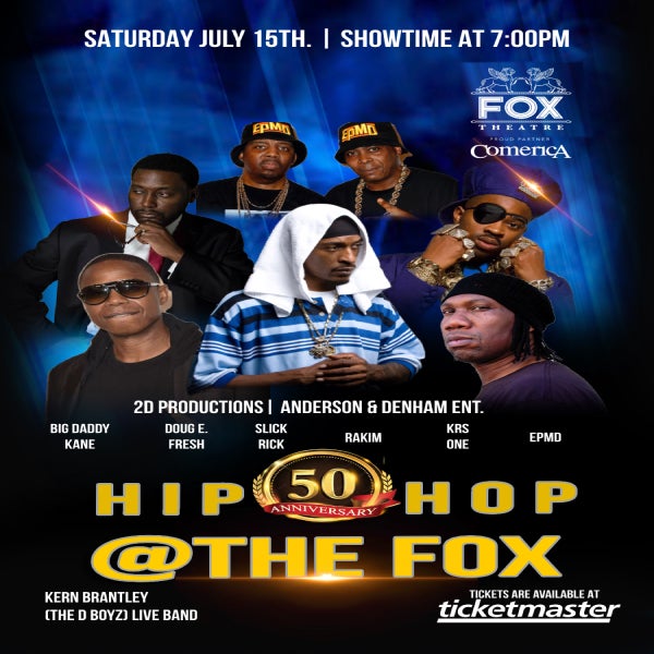 More Info for 105.1 The Bounce Presents Hip Hop 50th Anniversary