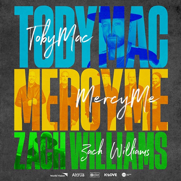 More Info for TobyMac, MercyMe and Zach Williams