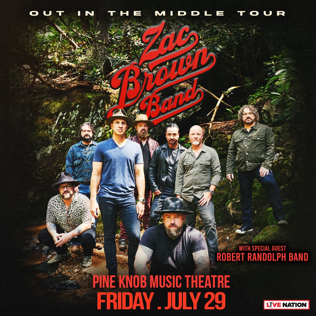Zac Brown Band Tour 2025 Setlist Ginnie Jessalin