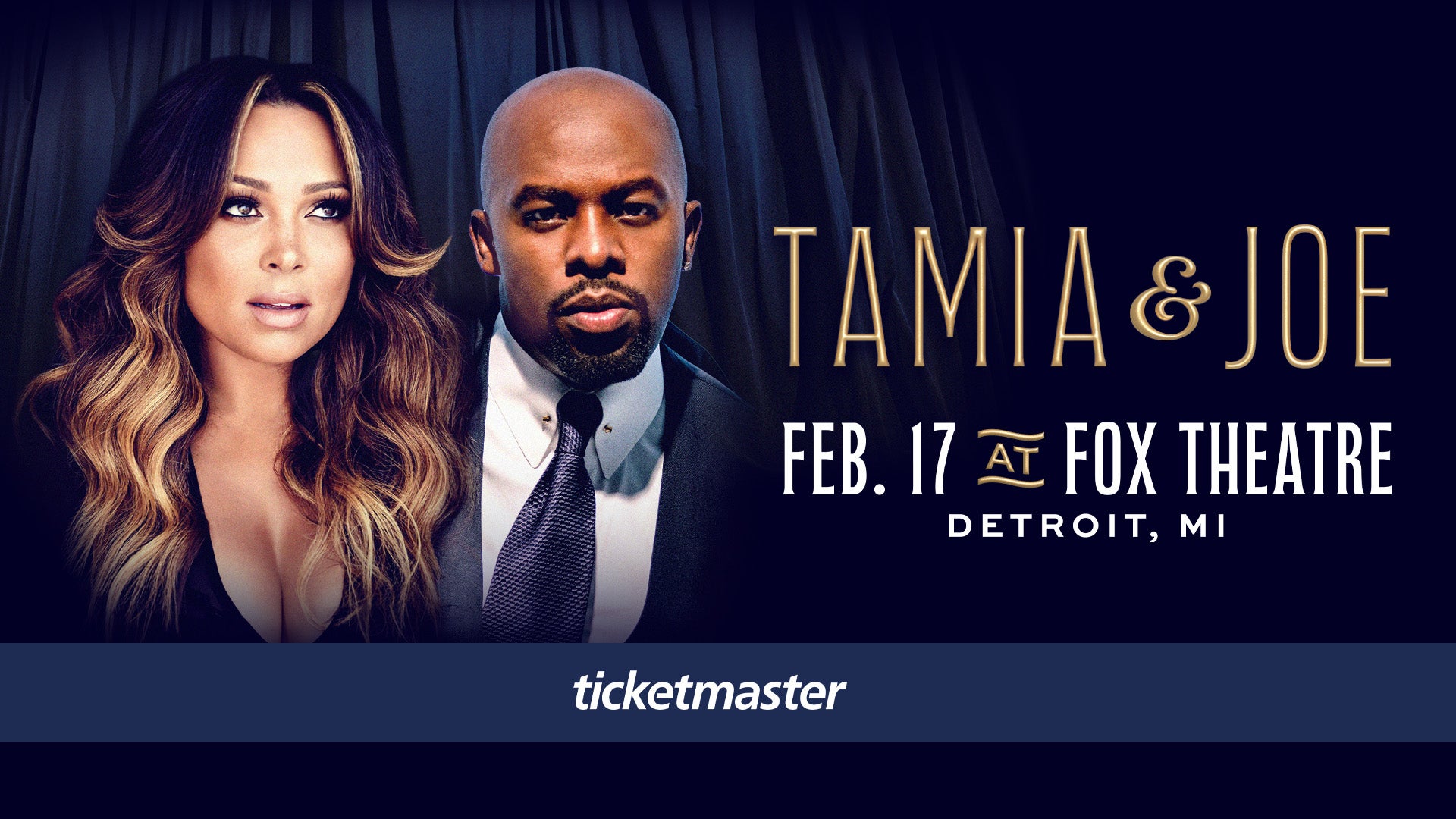 AWARDWINNING R&B ARTISTS TAMIA AND JOE SET TO PERFORM AT THE FOX