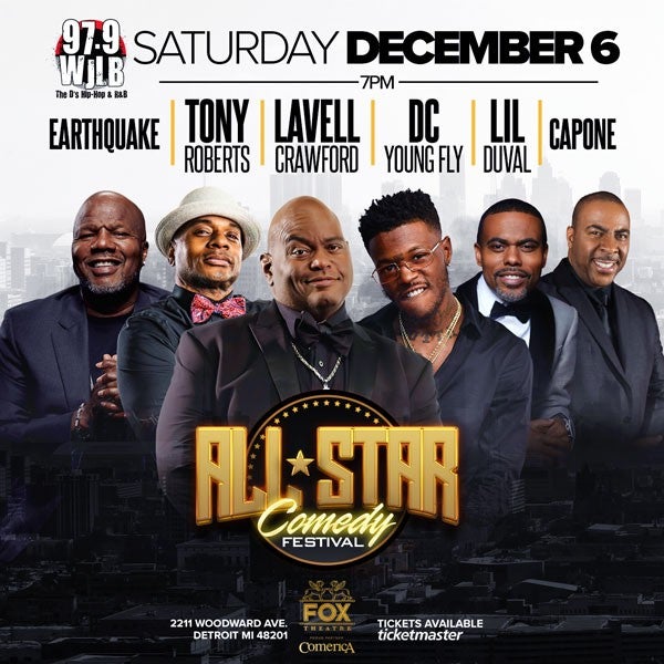 More Info for 97.9 WJLB Presents All Star Comedy Festival