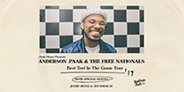 More Info for ANDERSON .PAAK & THE FREE NATIONALS TO BRING THE  “BEST TEEF IN THE GAME TOUR” TO MEADOW BROOK AMPHITHEATRE JUNE 2