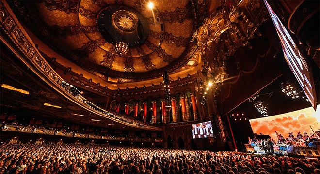 Fox Theatre Detroit Seating Chart Detailed