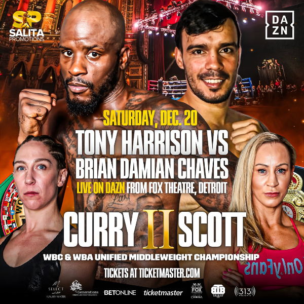 More Info for Boxing: Tony Harrison vs. Brian Damian Chaves