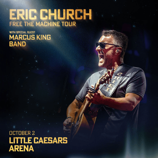 More Info for Eric Church To Free The Machine With Arena Tour Date At Little Caesars Arena October 2