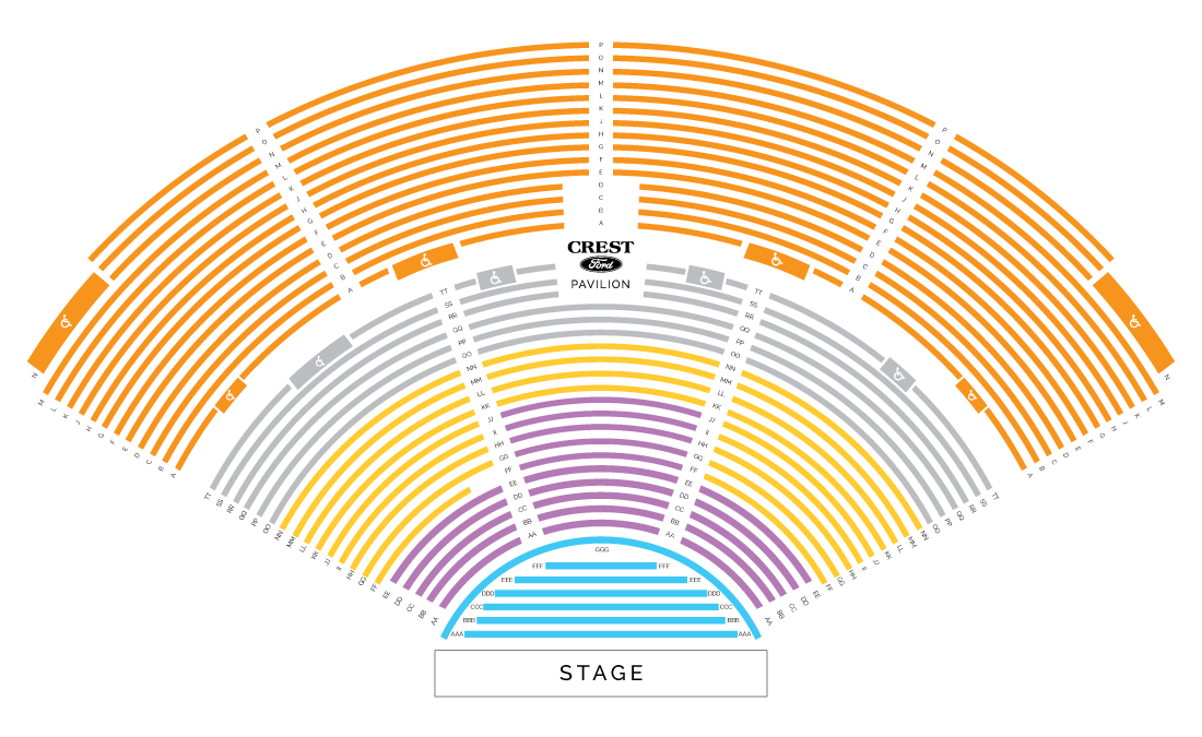 Ford Amphitheater Los Angeles Seating Chart