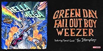 More Info for ROCK ICONS GREEN DAY, FALL OUT BOY AND WEEZER TO PERFORM AT COMERICA PARK ON GLOBAL STADIUM “HELLA MEGA TOUR” AUGUST 19 PRESENTED BY HARLEY-DAVIDSON