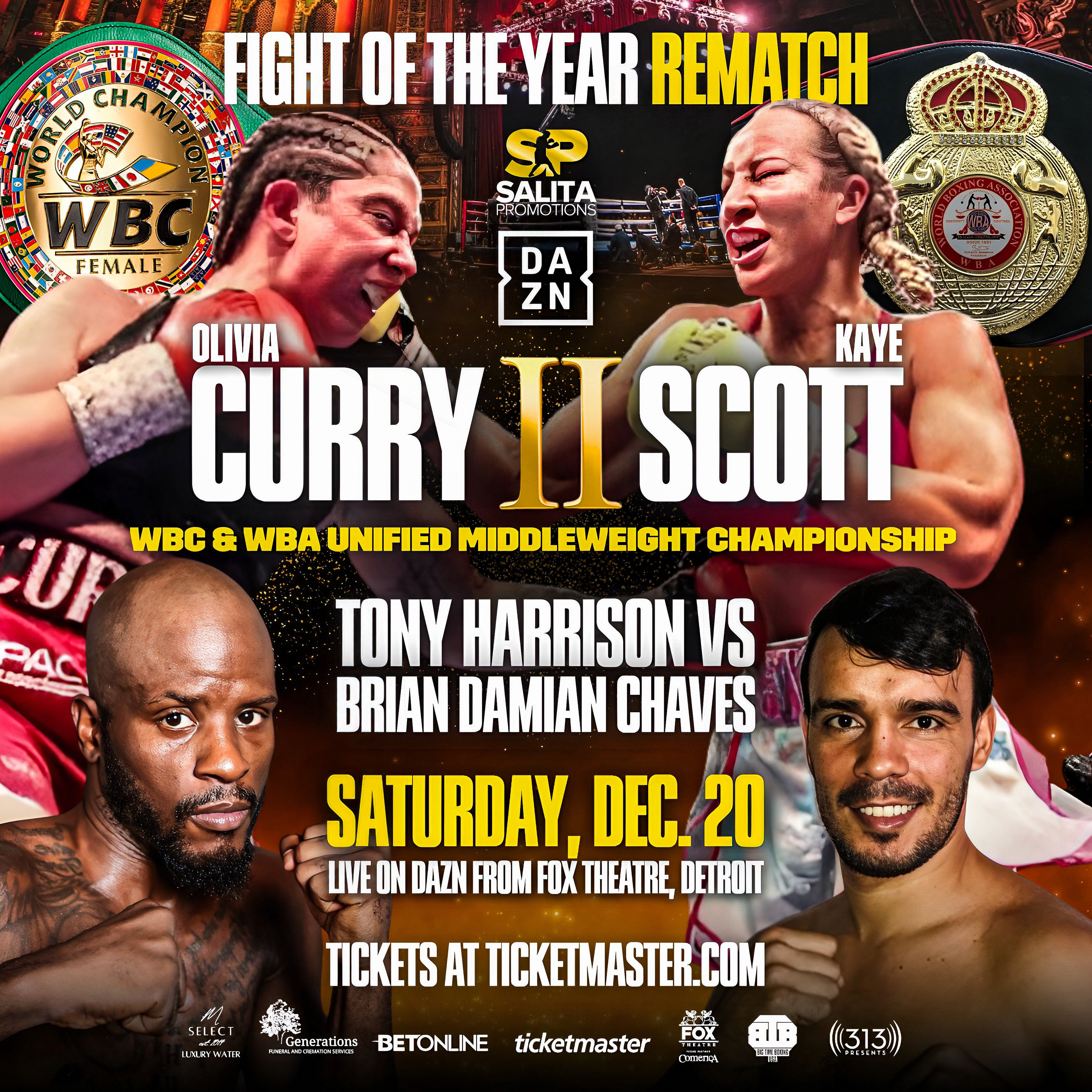 More Info for Boxing: Tony Harrison vs. Brian Damian Chaves