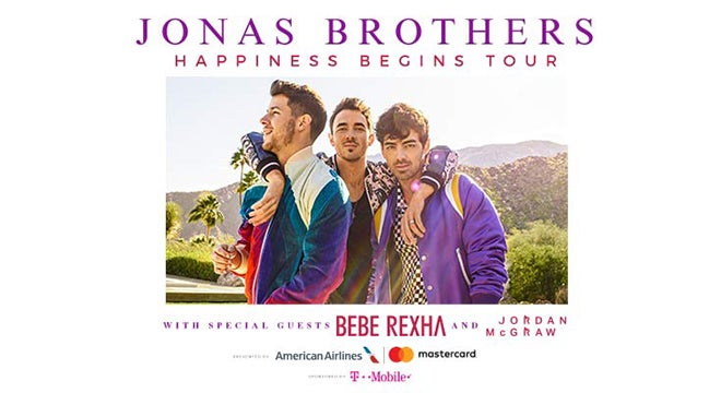 Jonas Brothers Happiness Begins Tour Seating Chart