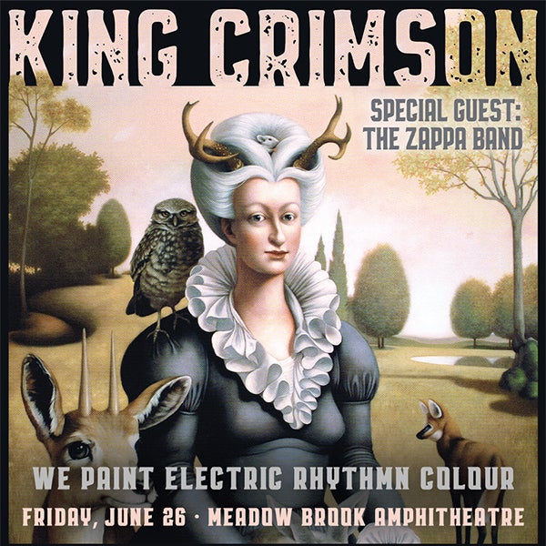 More Info for JUST ANNOUNCED: KING CRIMSON TO TOUR NORTH AMERICA WITH THE ZAPPA BAND AT MEADOW BROOK AMPHITHEATRE FRIDAY, JUNE 26