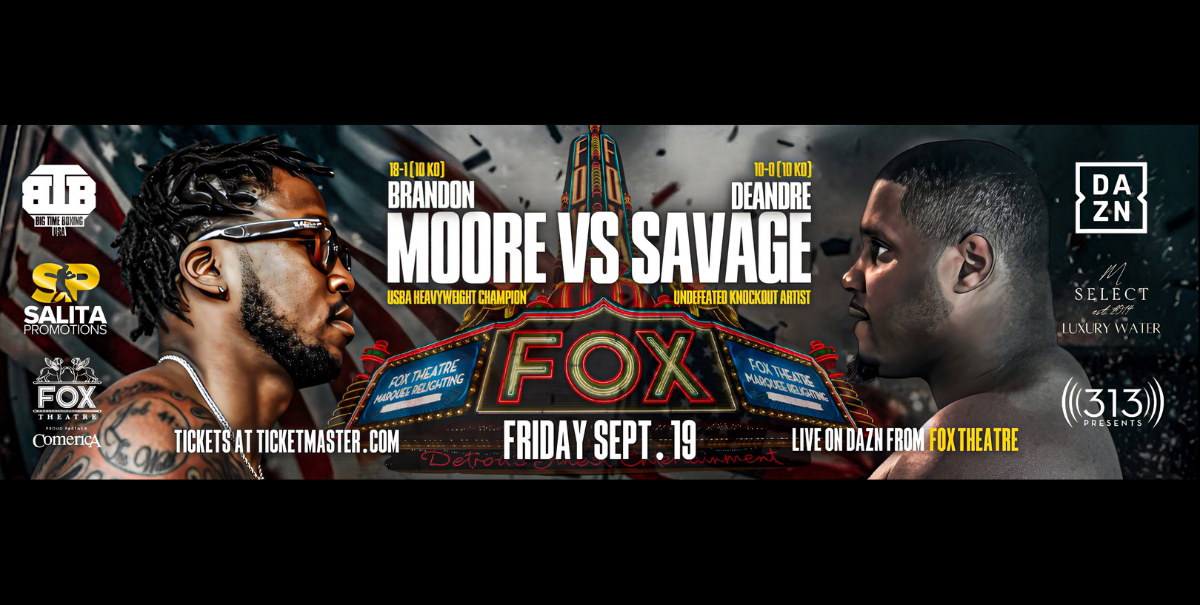 Big Time Boxing USA:  Brandon “OJ Bam” Moore vs. DeAndre Savage