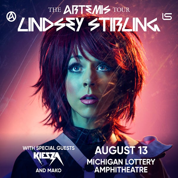 More Info for WORLD RENOWNED VIOLINIST AND DANCER LINDSEY STIRLING ANNOUNCES NORTH AMERICA TOUR  TO INCLUDE MICHIGAN LOTTERY AMPHITHEATRE AUGUST 13