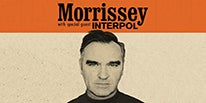 More Info for MORRISSEY ENLISTS INTERPOL FOR COAST TO COAST U.S. FALL TOUR  WITH STOP AT MEADOW BROOK AMPHITHEATRE FRIDAY, SEPTEMBER 13