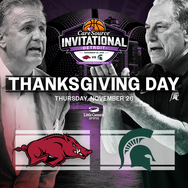 More Info for Men’s College Basketball: Michigan State vs. Arkansas