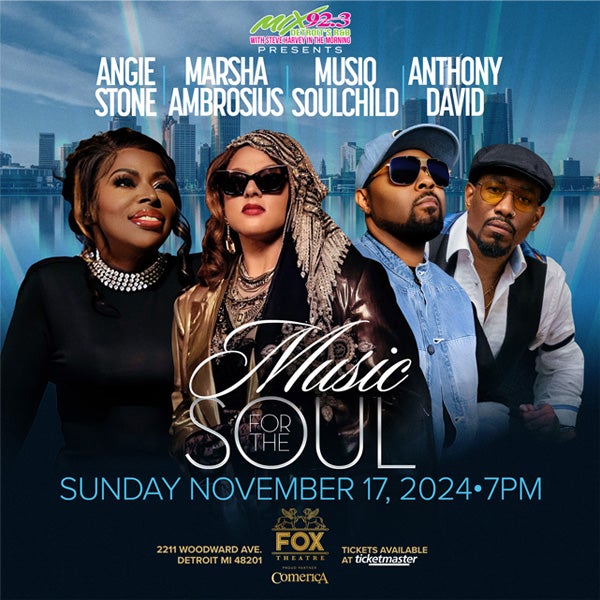 More Info for MIX 92.3 Presents Music For The Soul 