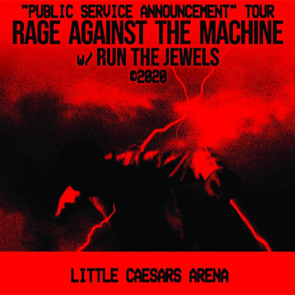 More Info for RAGE AGAINST THE MACHINE POSTPONES LITTLE CAESARS ARENA CONCERTS TO 2021