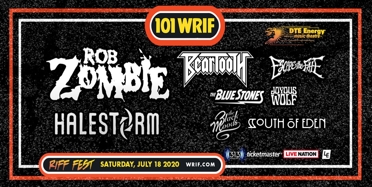 CANCELLED 101.1 WRIF presents RIFF FEST 2020 313 Presents