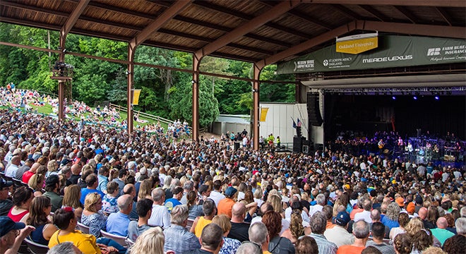 Meadowbrook Music Festival Seating Chart