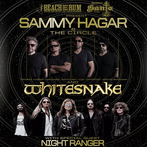 More Info for Sammy Hagar & The Circle and Whitesnake