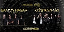 More Info for SAMMY HAGAR & THE CIRCLE WITH WHITESNAKE  BRING 2020 SUMMER U.S. TOUR WITH SPECIAL GUEST NIGHT RANGER  TO DTE ENERGY MUSIC THEATRE AUGUST 11