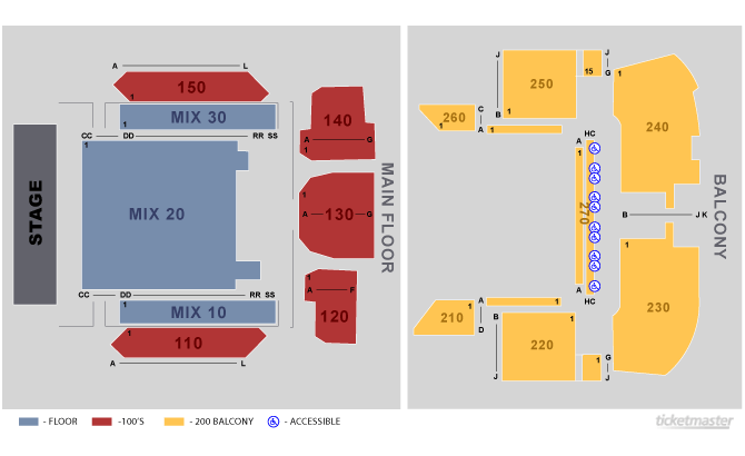 Soundboard At Motorcity Casino Seating Chart