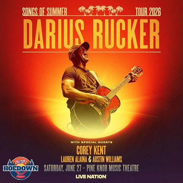More Info for 99.5 WYCD Hoedown featuring Darius Rucker: Songs of Summer Tour 2026